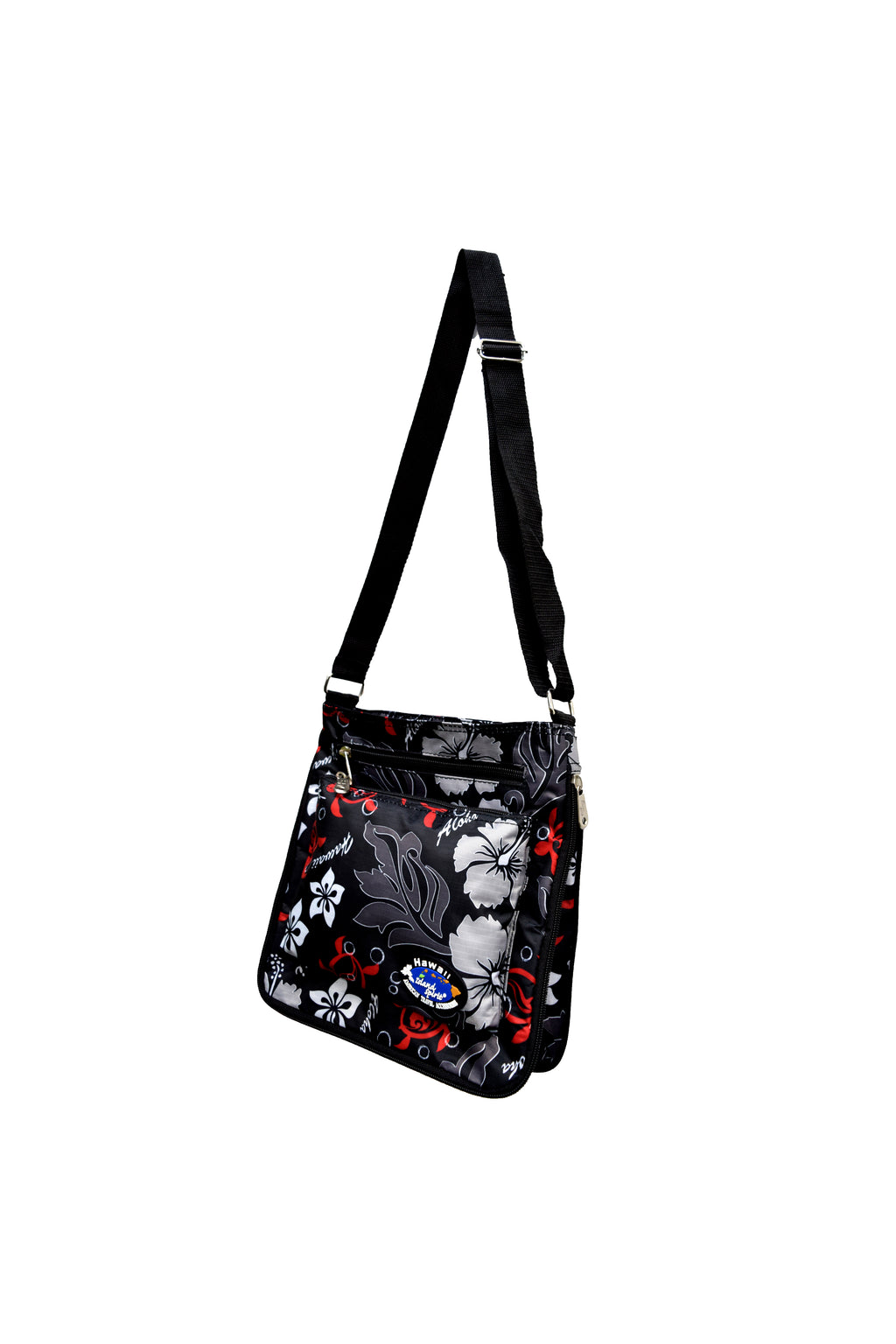 Honu Hibiscus - Box Messenger Bag