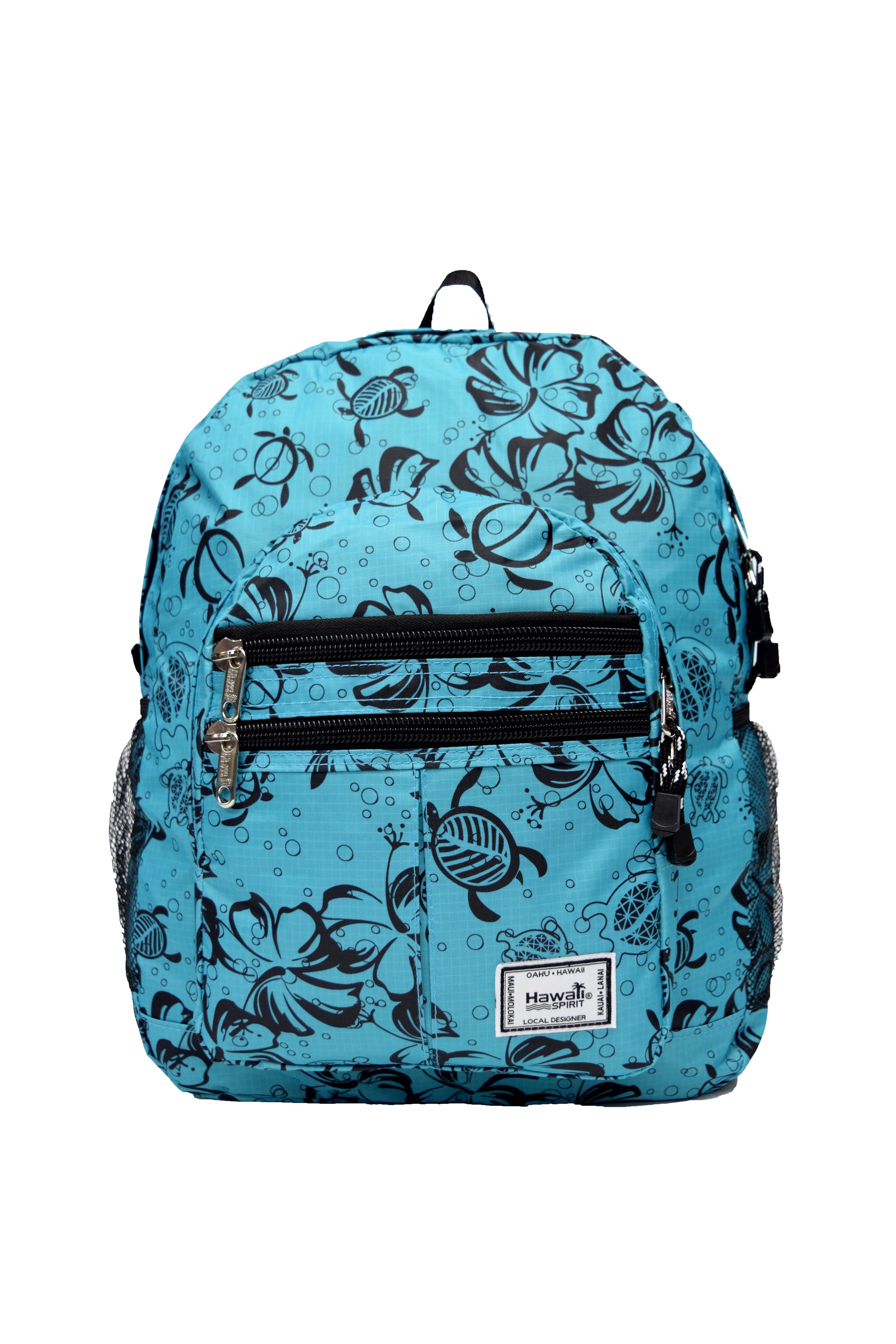 Honu Family - Double Zipper Backpack