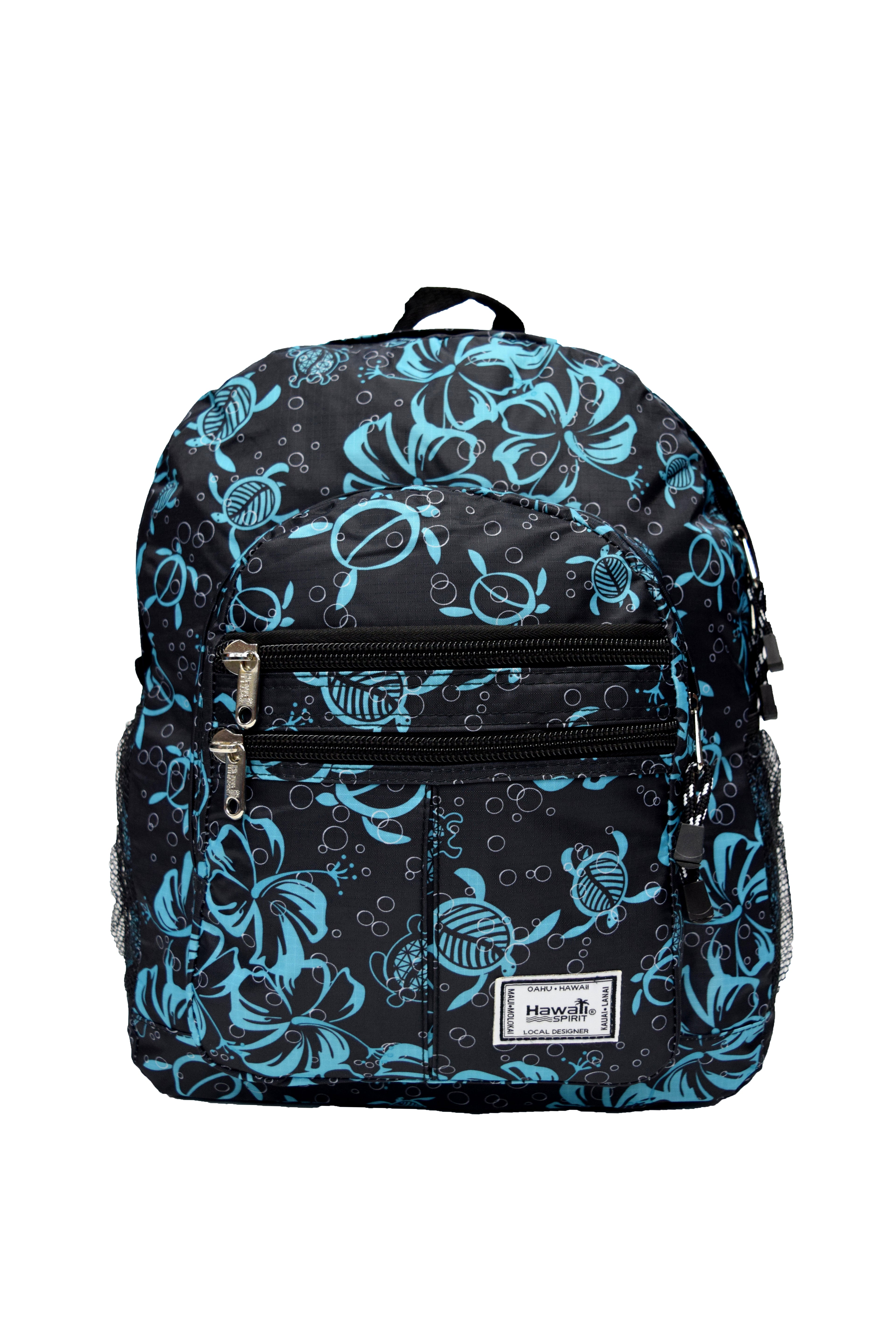 Honu Family - Double Zipper Backpack