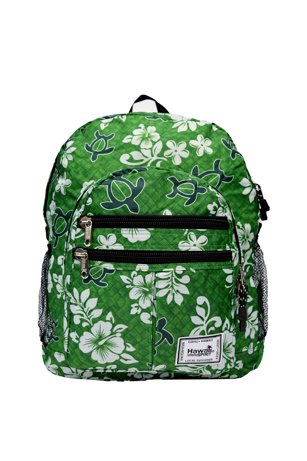 Honu Lauhala - Double Zipper Backpack