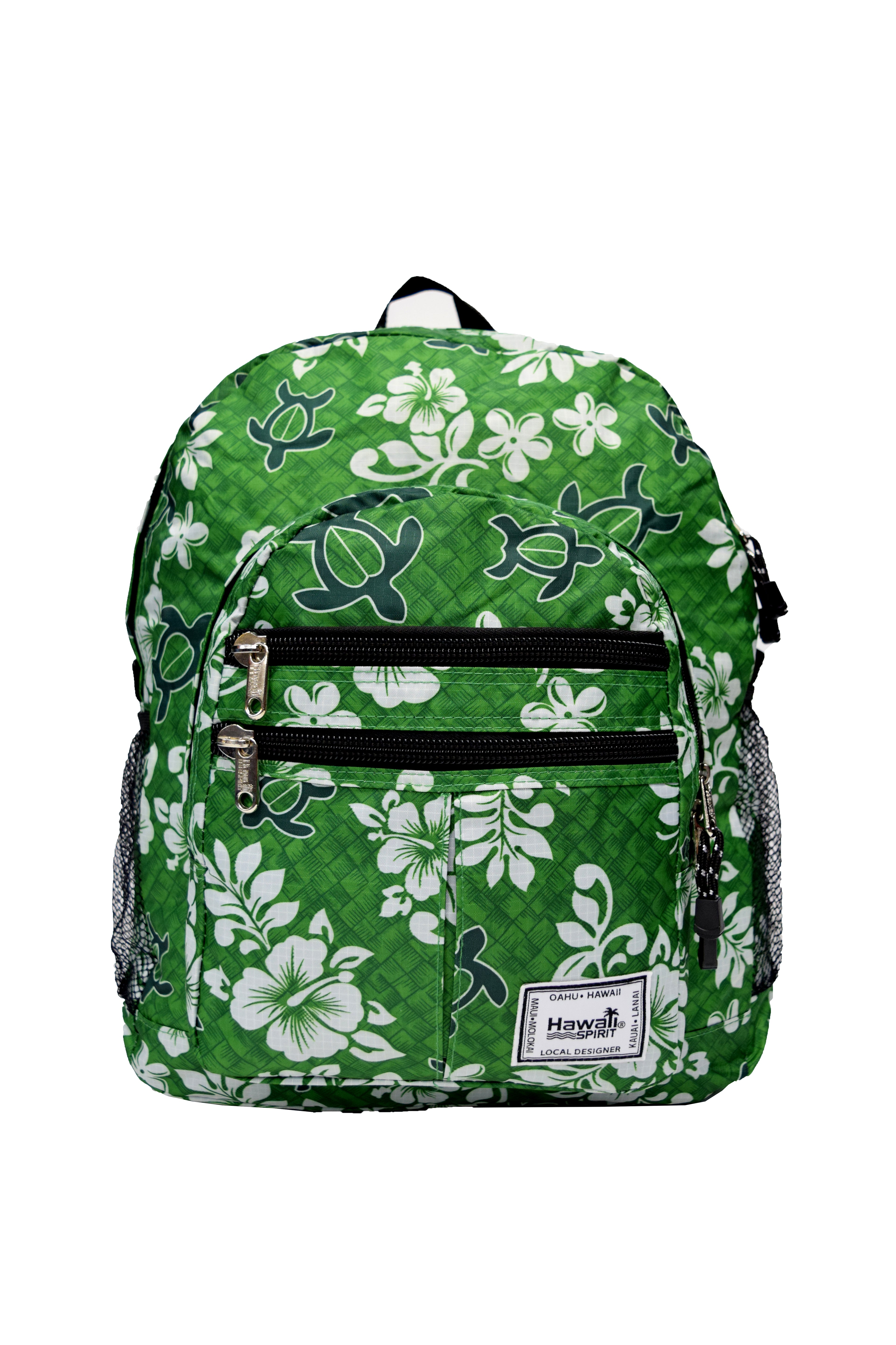 Honu Lauhala - Double Zipper Backpack
