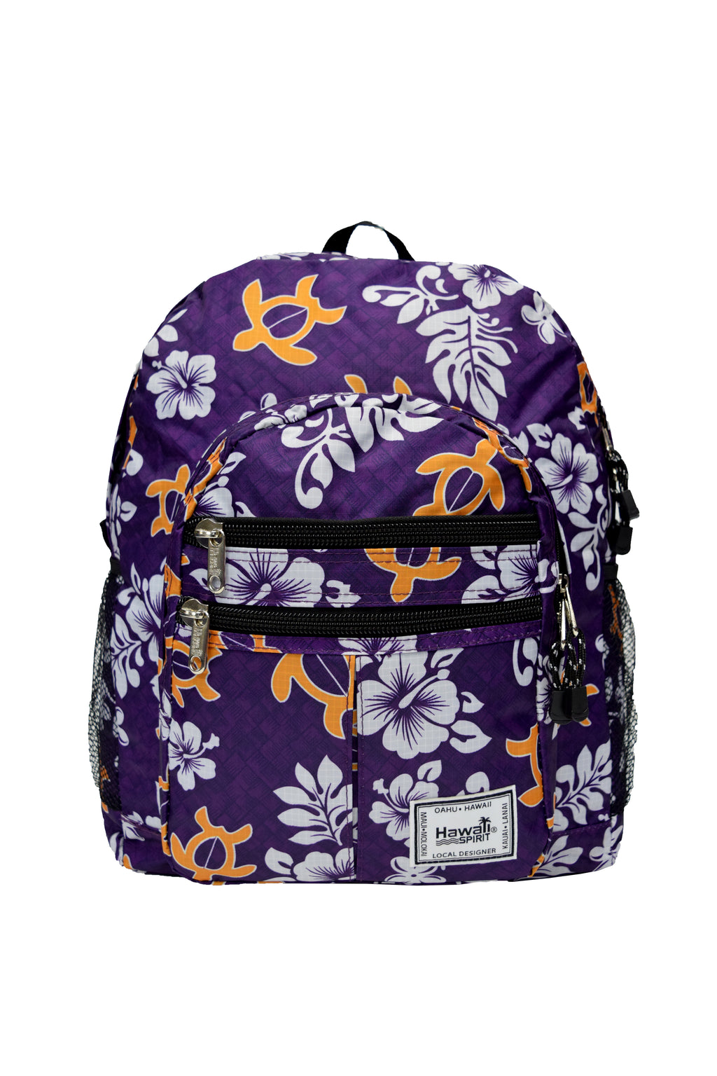 Honu Lauhala - Double Zipper Backpack