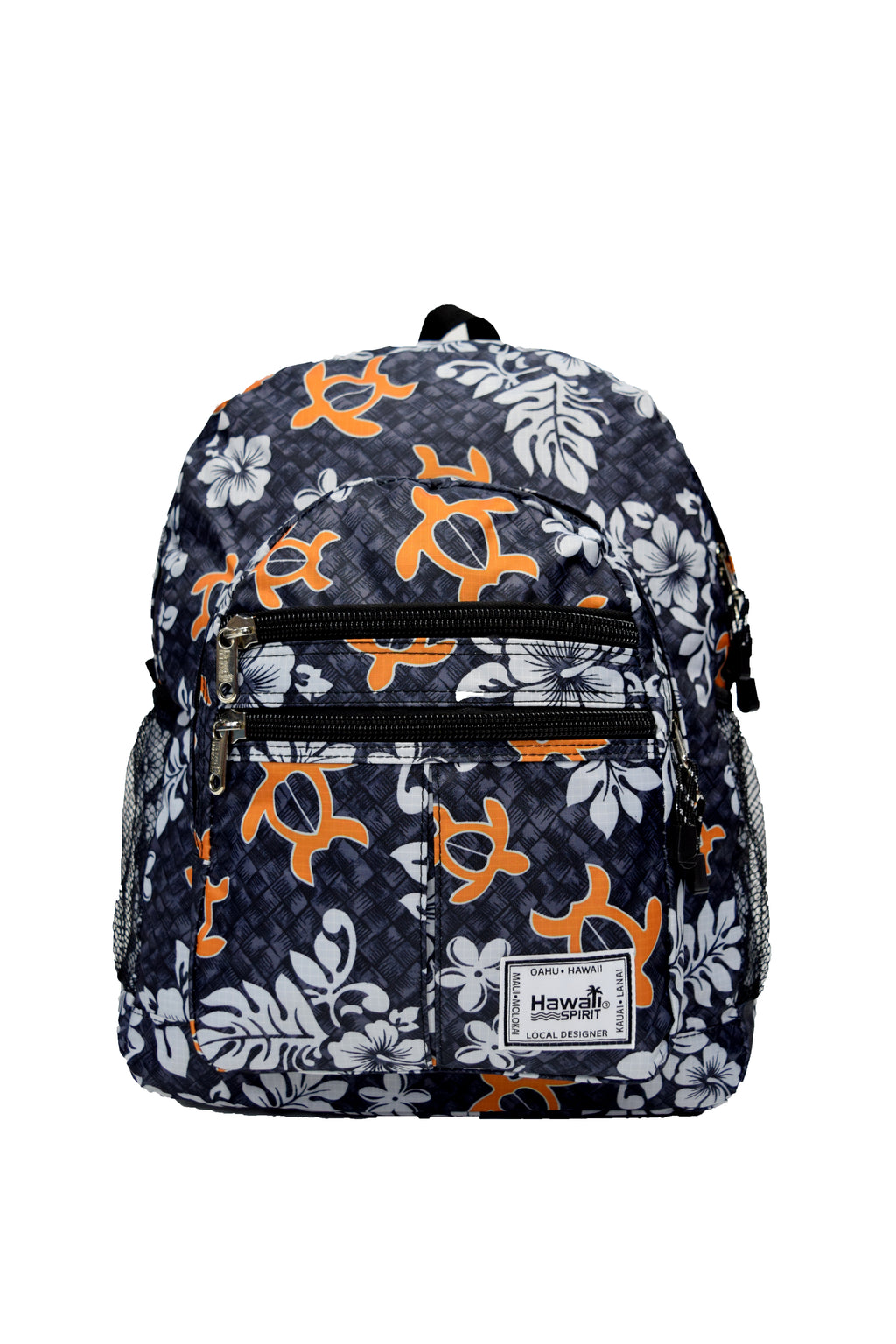 Honu Lauhala - Double Zipper Backpack