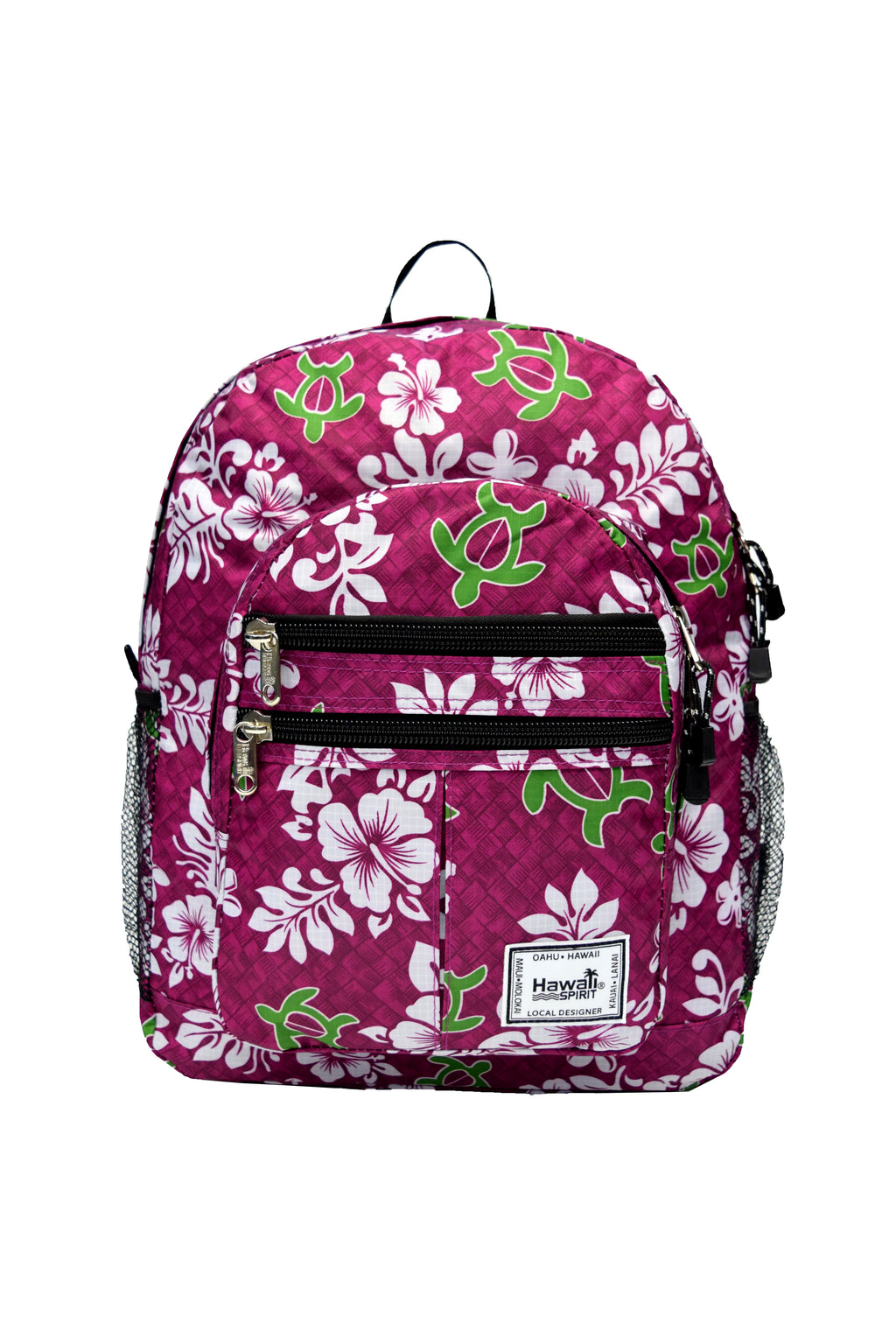 Honu Lauhala - Double Zipper Backpack