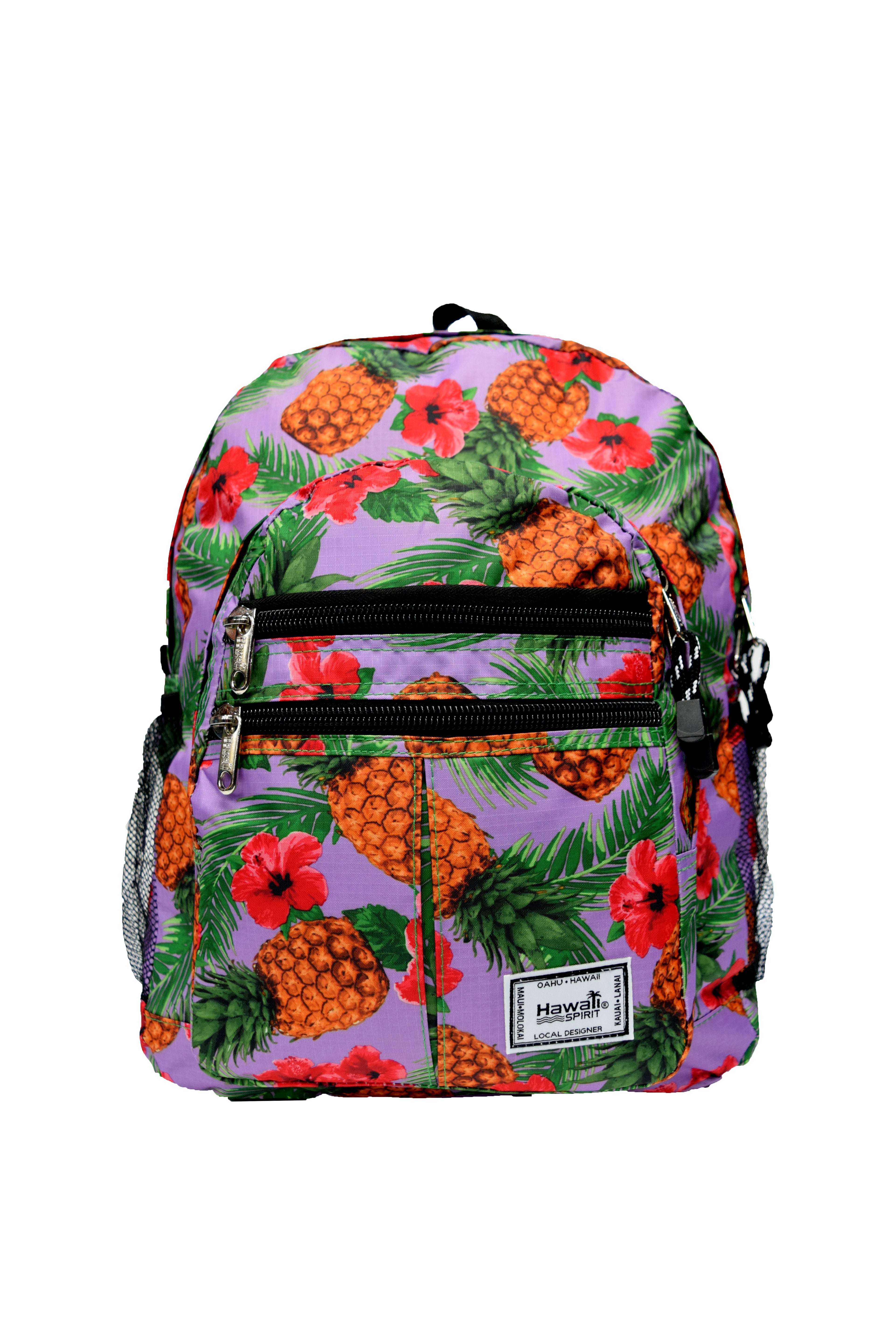 Pineapple - Double Zipper Backpack