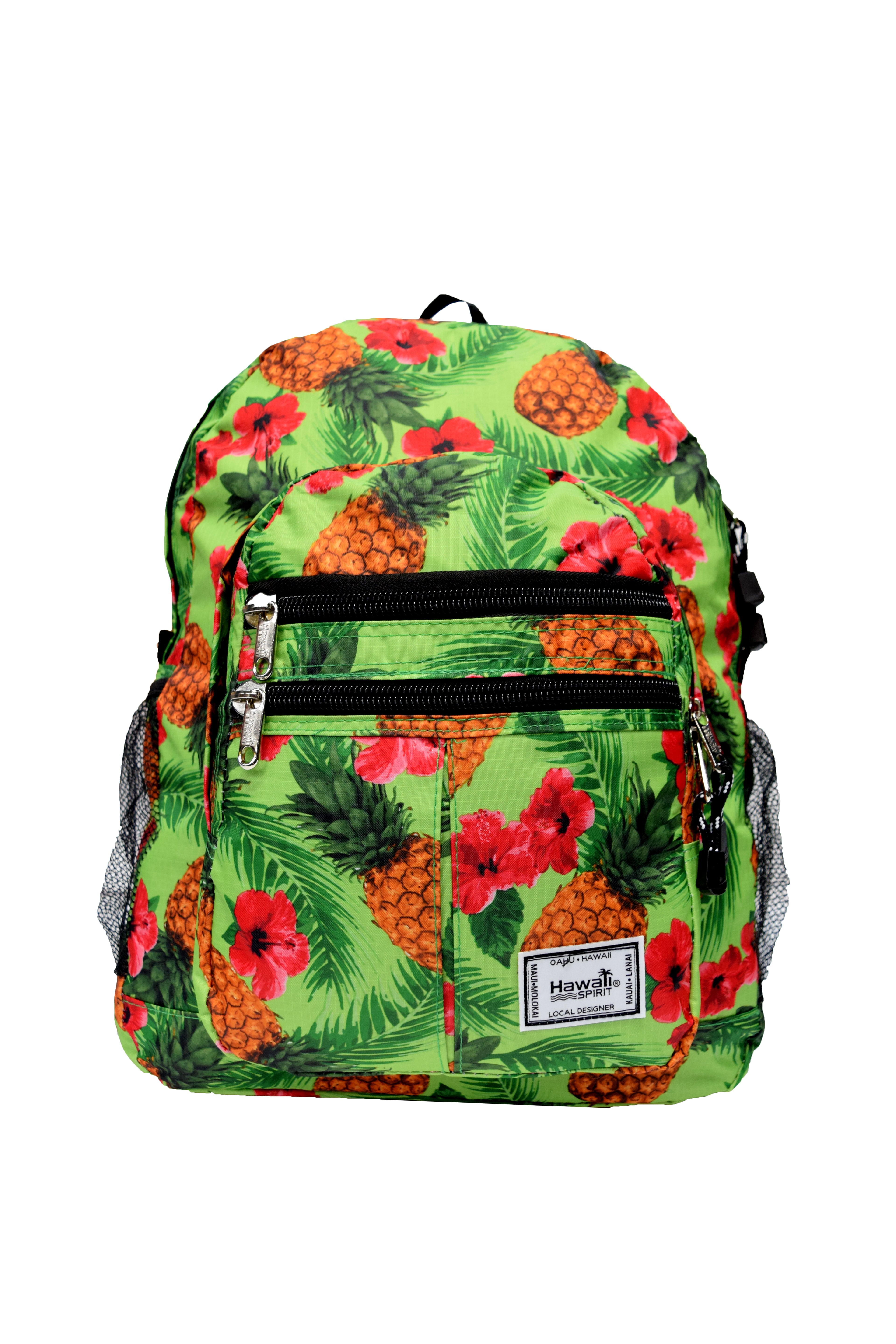 Pineapple - Double Zipper Backpack