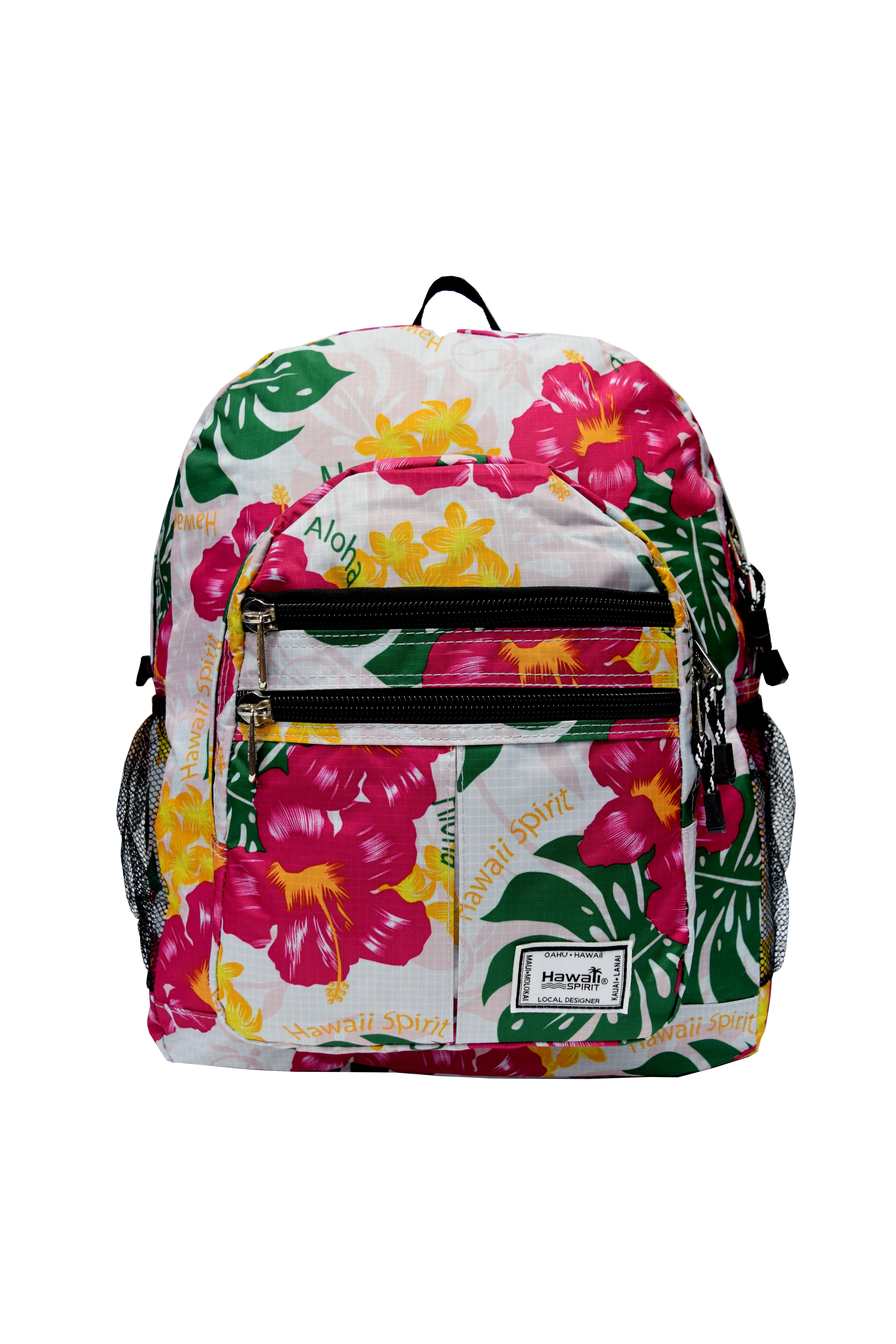 Monstera - Double Zipper Backpack