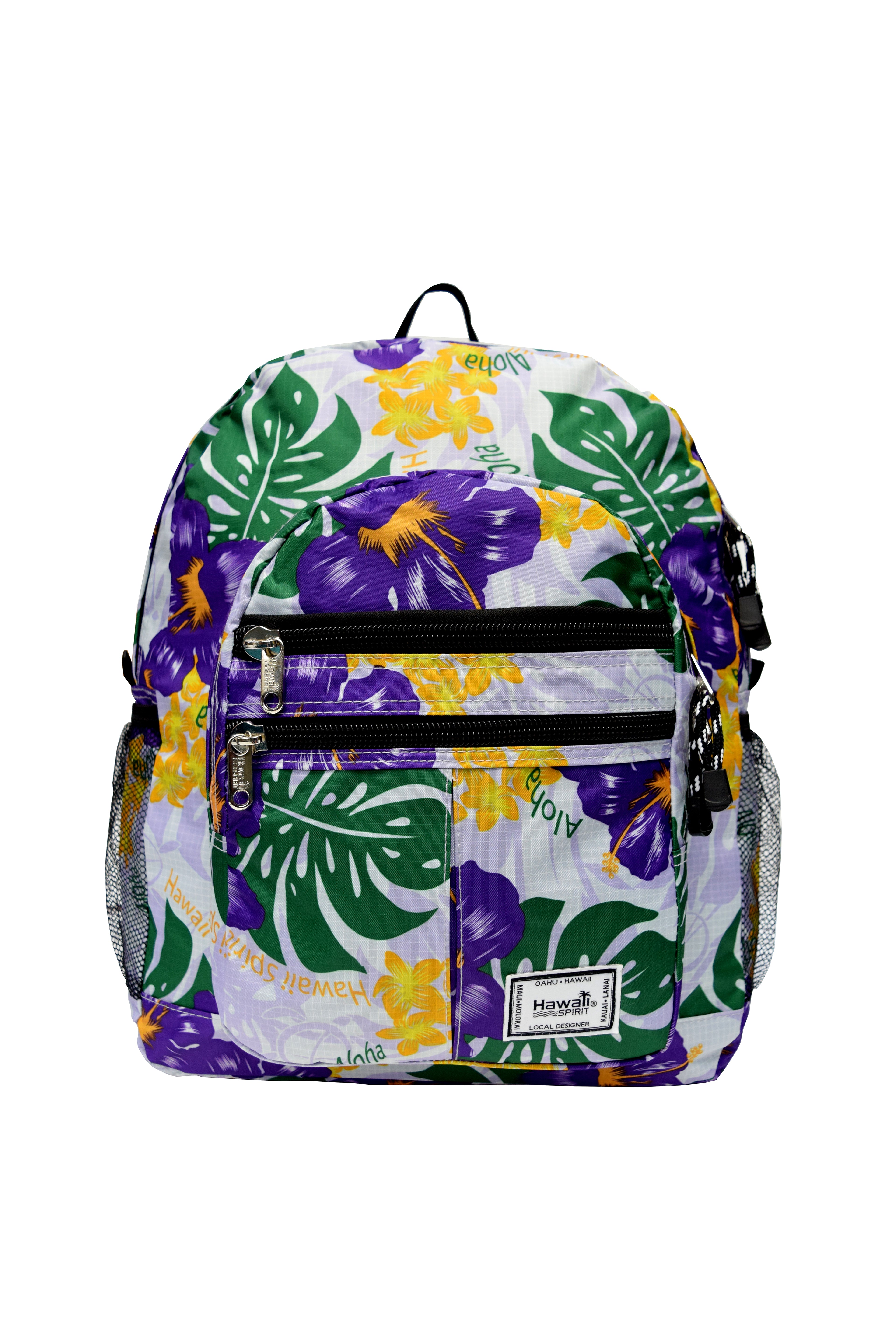 Monstera - Double Zipper Backpack