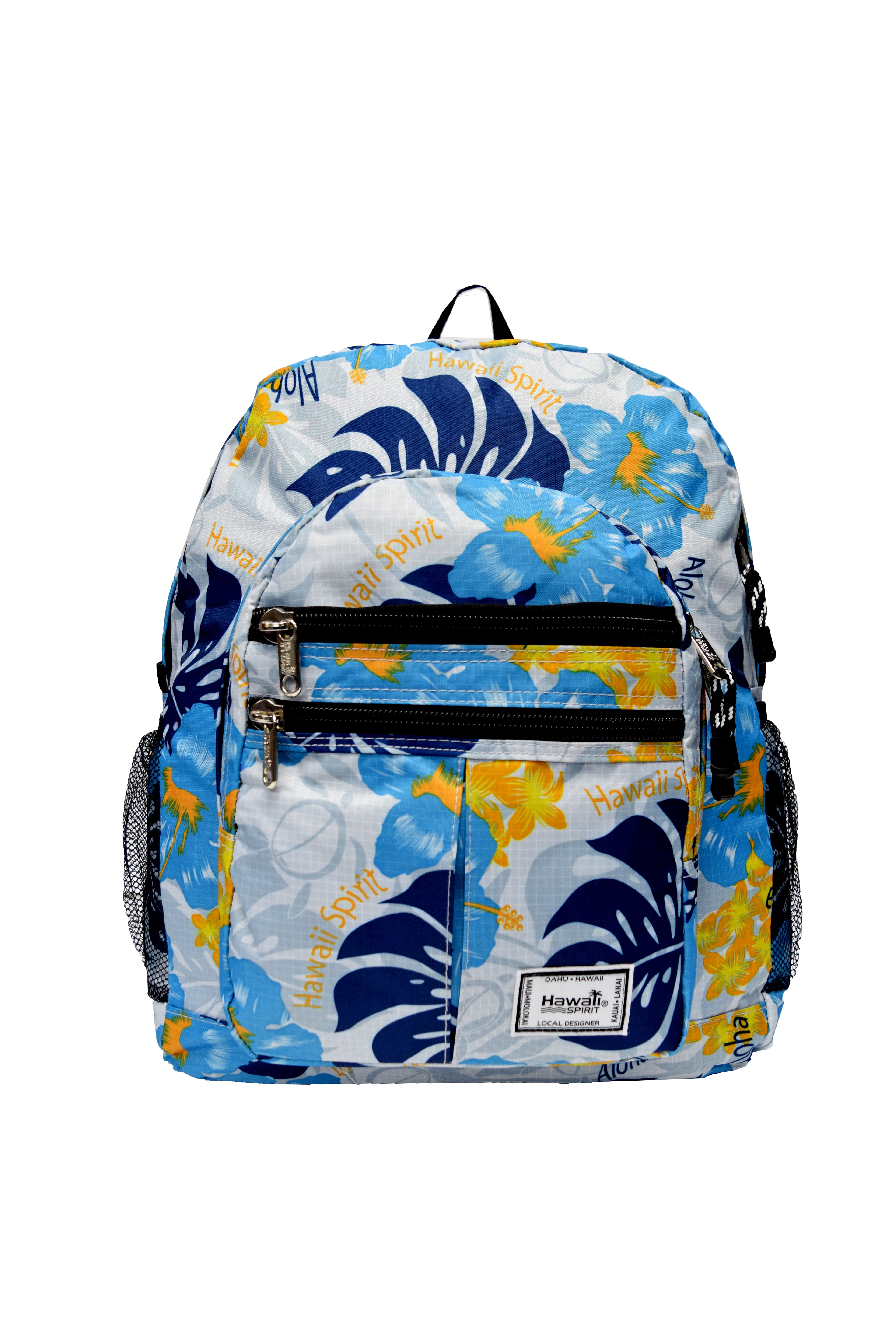 Monstera - Double Zipper Backpack