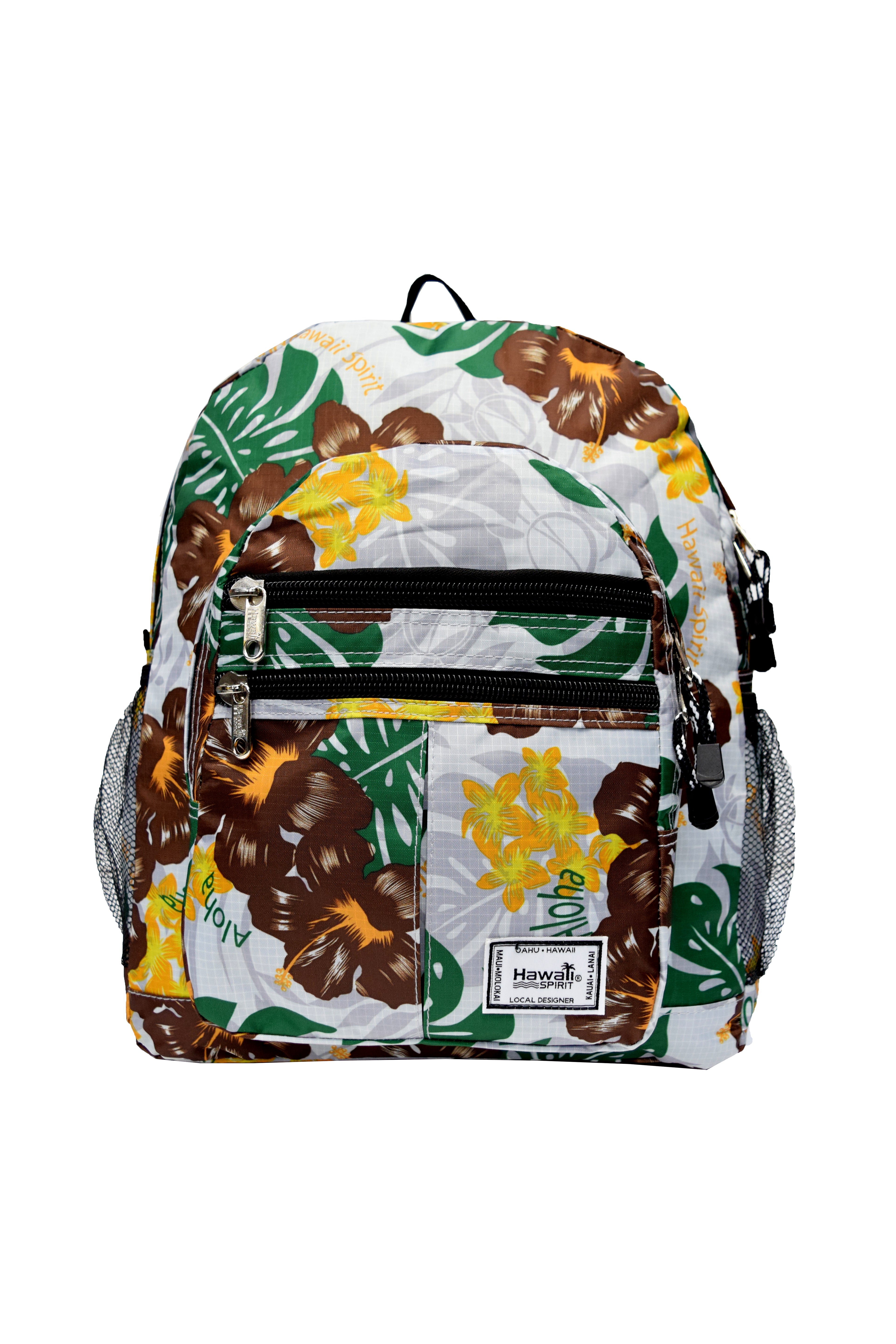 Monstera - Double Zipper Backpack