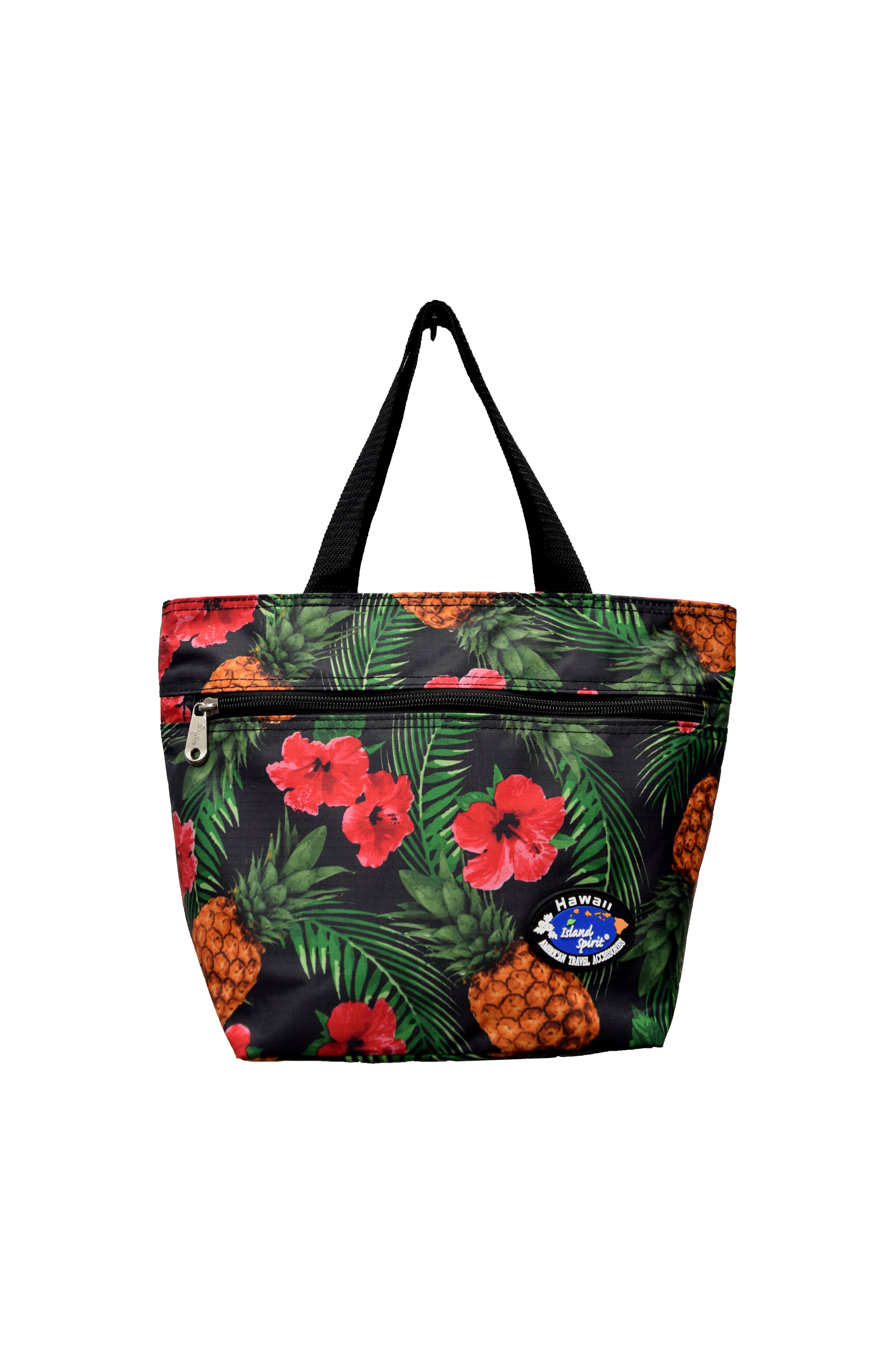 Pineapple - Single Zipper Tote Bag