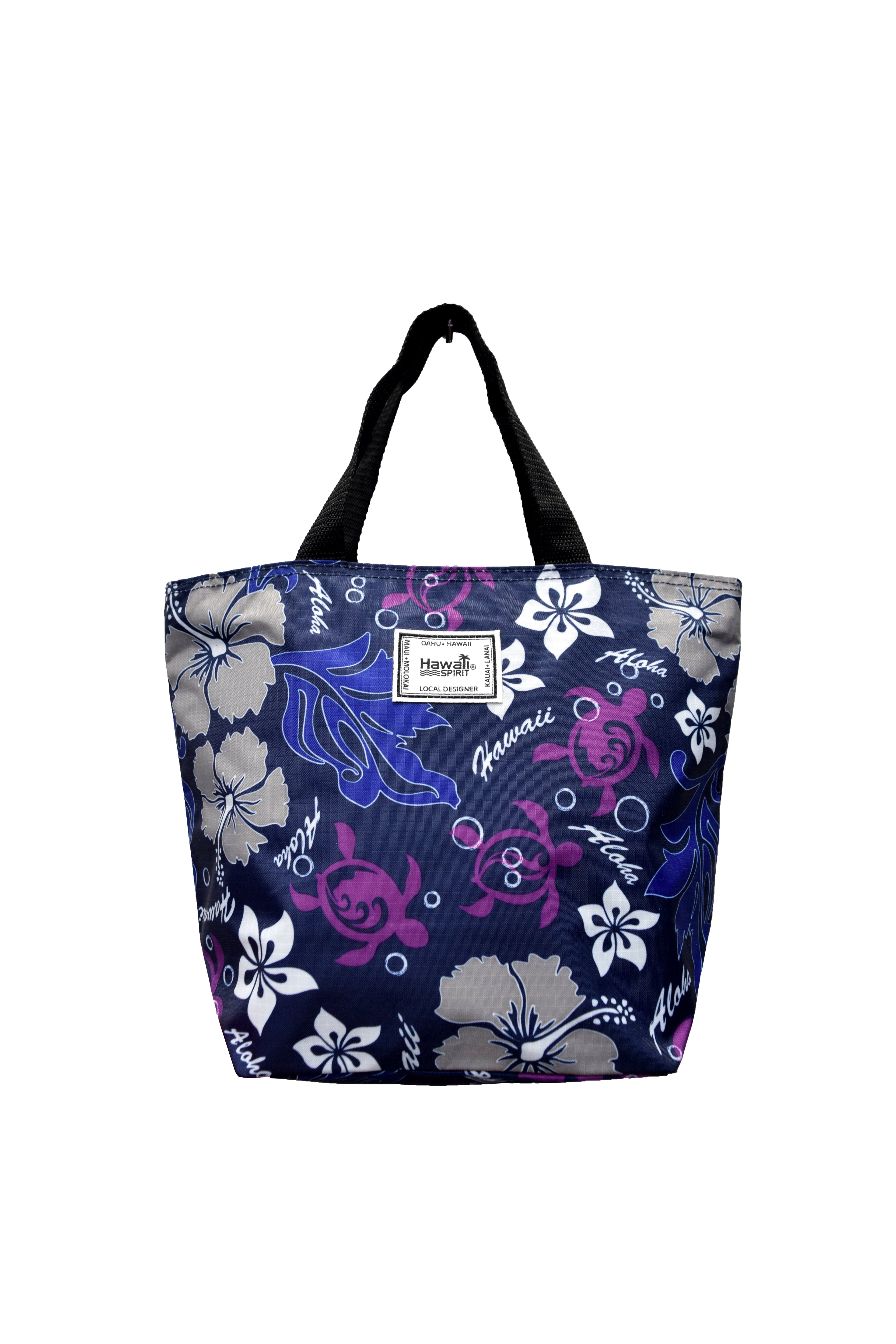 Honu Hibiscus - Small Tote Bag