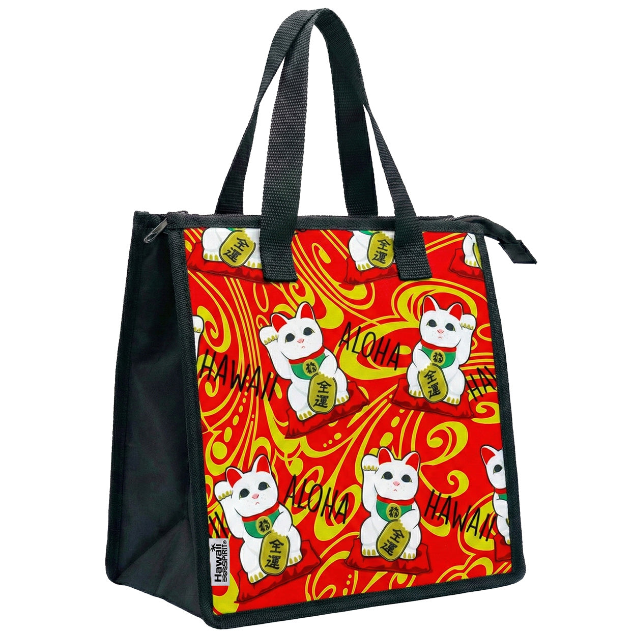 Lucky Cat - Insulated Lunch Bag