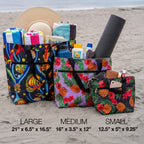 Pineapple - Single Zipper Tote Bag